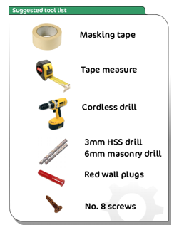 cup and peg letter fixing tool list