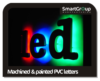 led illuminated pvc letters