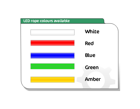 led rope colours